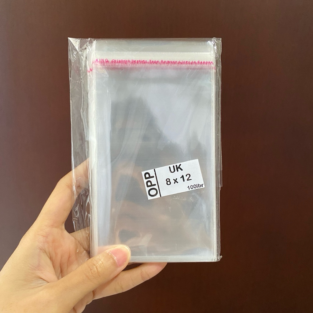 Plastik OPP Ukuran 8x12