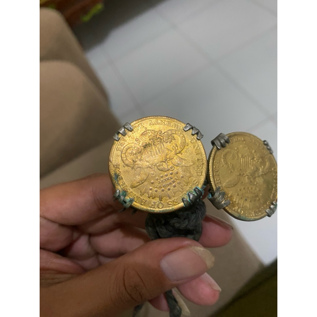 Double Eagle 20$ with motto