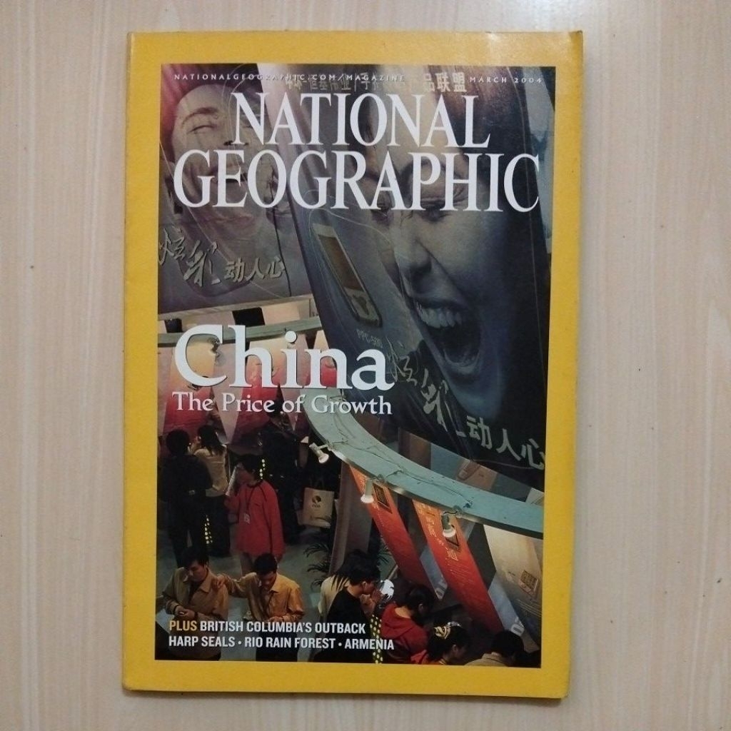 MAJALAH NATIONAL GEOGRAPHIC - CHINA THE PRICE OF GROWTH - Majalah Bekas Murah Original - B10