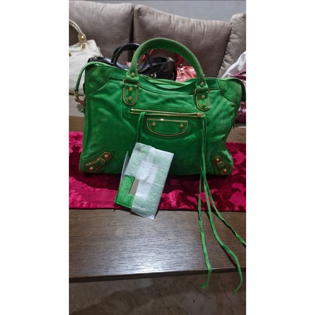 Balenciaga City Green Authentic (Bag Only)