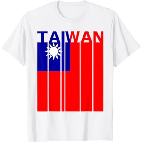 KAOS OLEH OLEH TAIWAN BAJU OLEH OLEH TAIWAN BENDERA TAIWAN DEWASA DAN ANAK MODEL 3