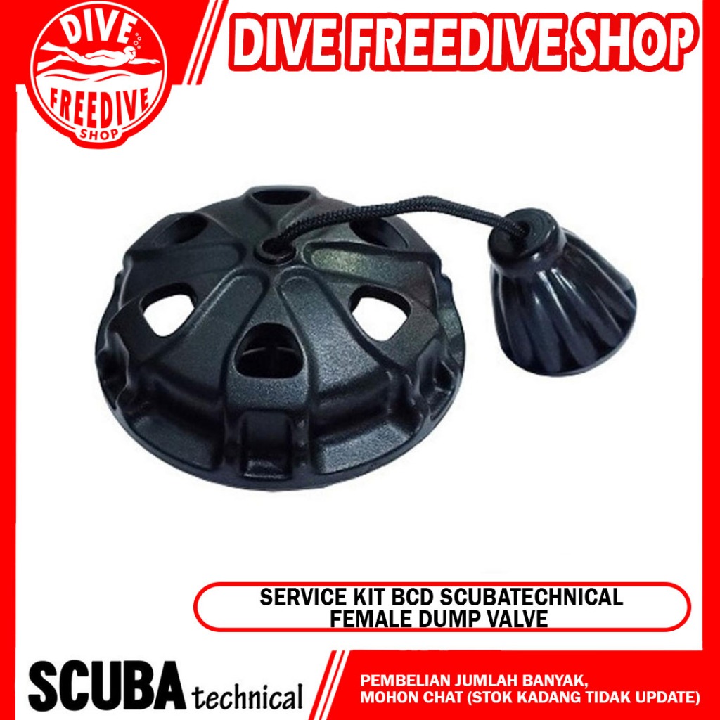 Service Kit Scubatechnical BCD Technical Female Dump Valve Selam Scuba Diving Dive