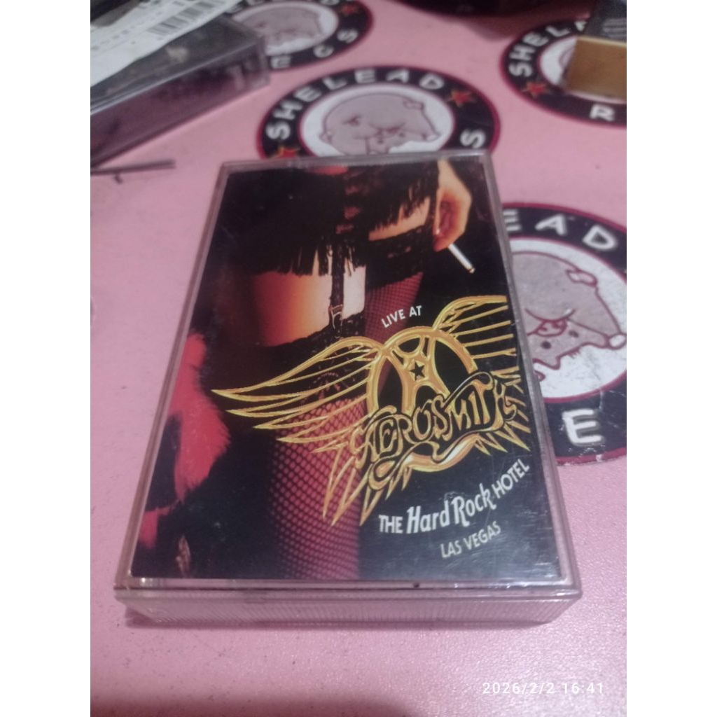 Kaset Aerosmith Rockin' The Joint Live at The Hard Rock Hotel Las Vegas