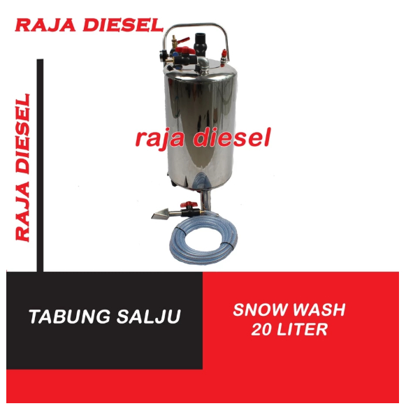 TABUNG SALJU SNOW WASH 20 LITER CUCI MOTOR DAN MOBIL 20 LITER