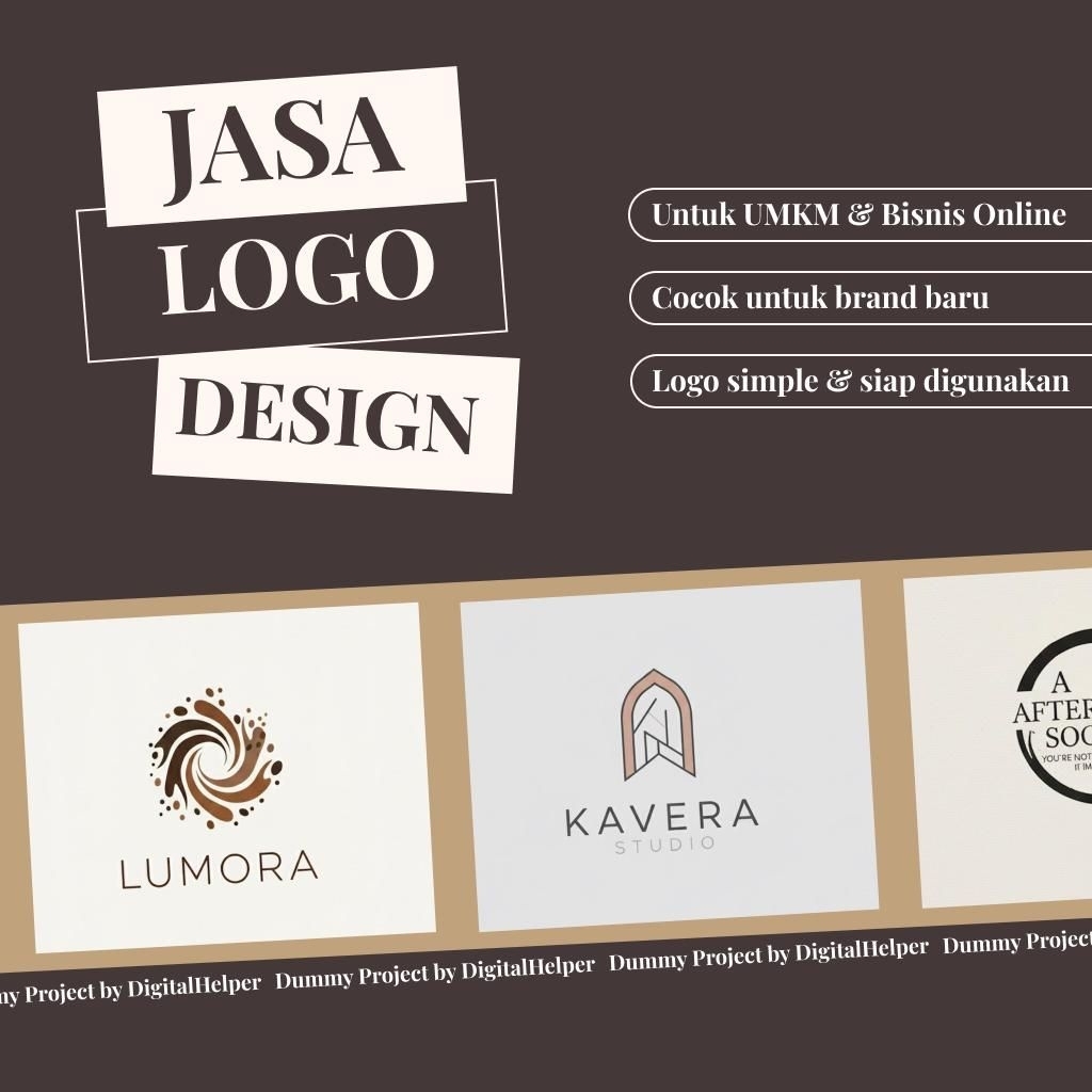 Jasa Desain Logo Bisnis & Small Brand