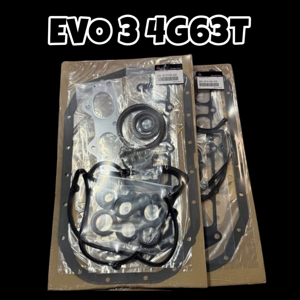 Paking Packing mesin gasket fullset Mitsubishi lancer evo 4 4G63T