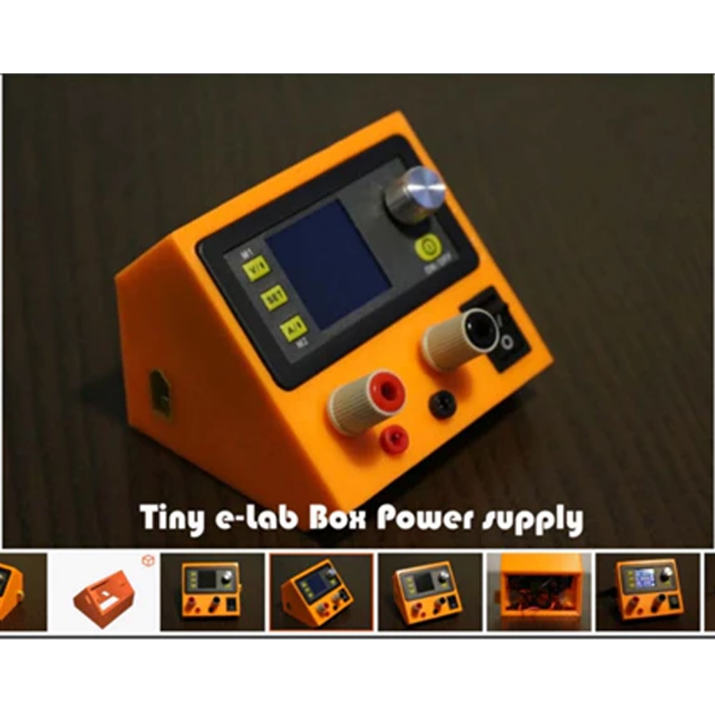 Tiny e-Lab Box Power supply/Print 3d/ hanya case saja