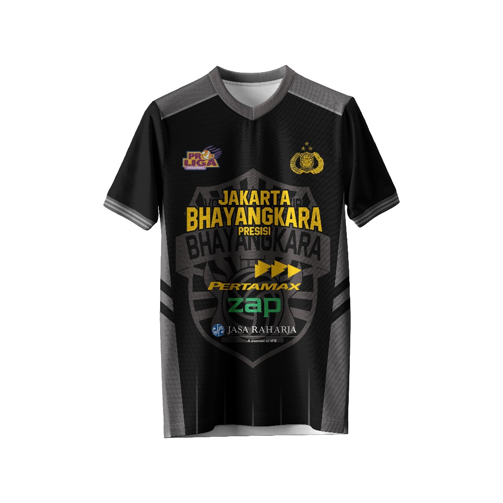 Kaos Voli Jakarta Bhayangkara Presisi Proliga Men 2026 / Jersey Voli Jakarta Bhayangkara Presisi Pro