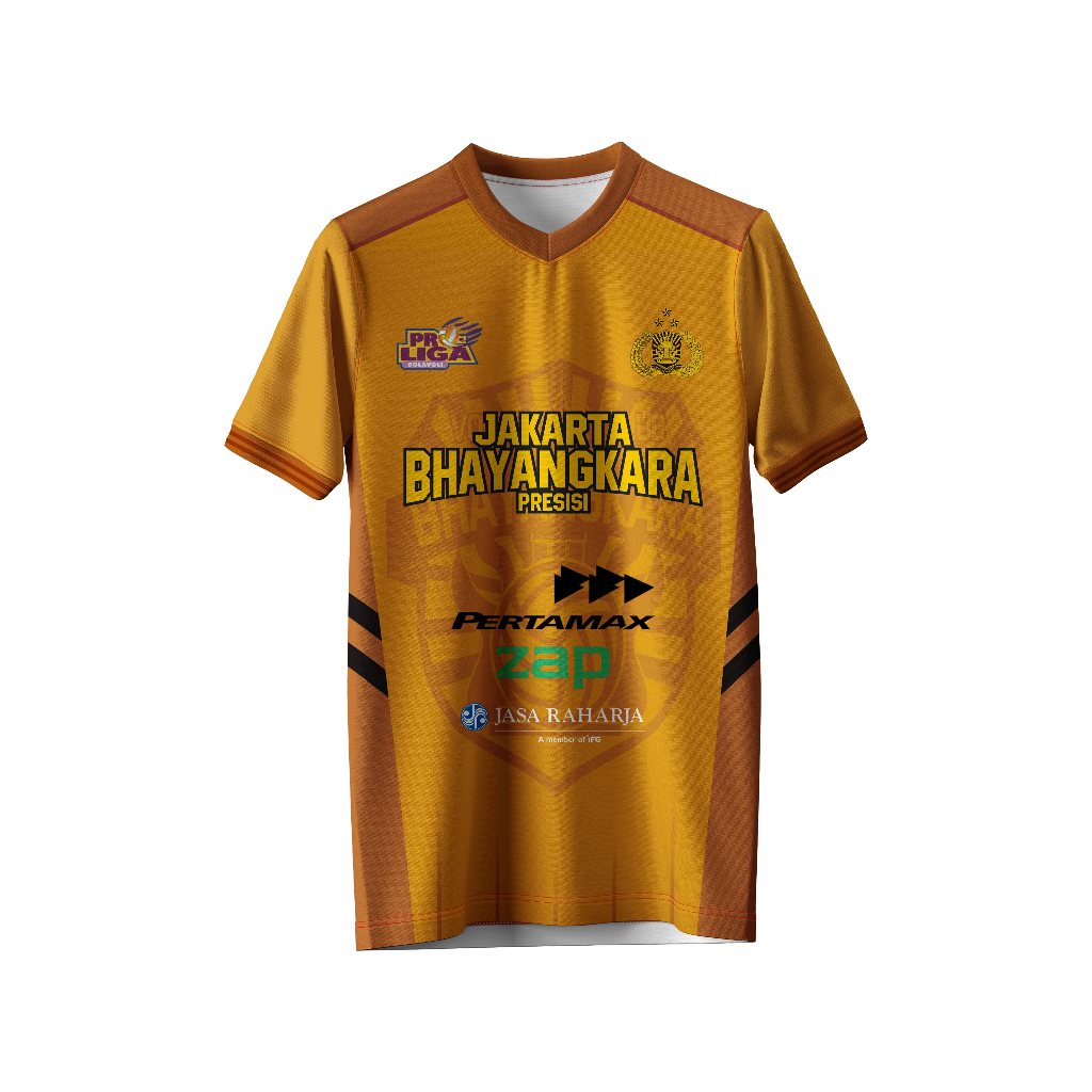 Kaos Voli Jakarta Bhayangkara Presisi Proliga Men 2026 / Jersey Voli Jakarta Bhayangkara Presisi Pro