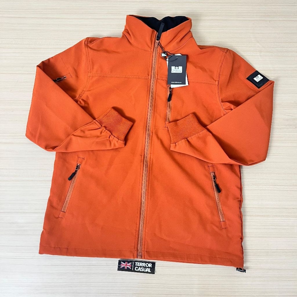 Weekend Offender Athens Orange Copper Jacket Originals BNWTIP