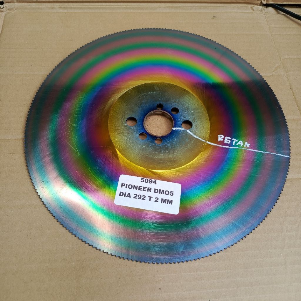 A037 Circle Saw HSS / Gergaji HSS / Bahan Taji Ayam / Bahan Pisau Premium