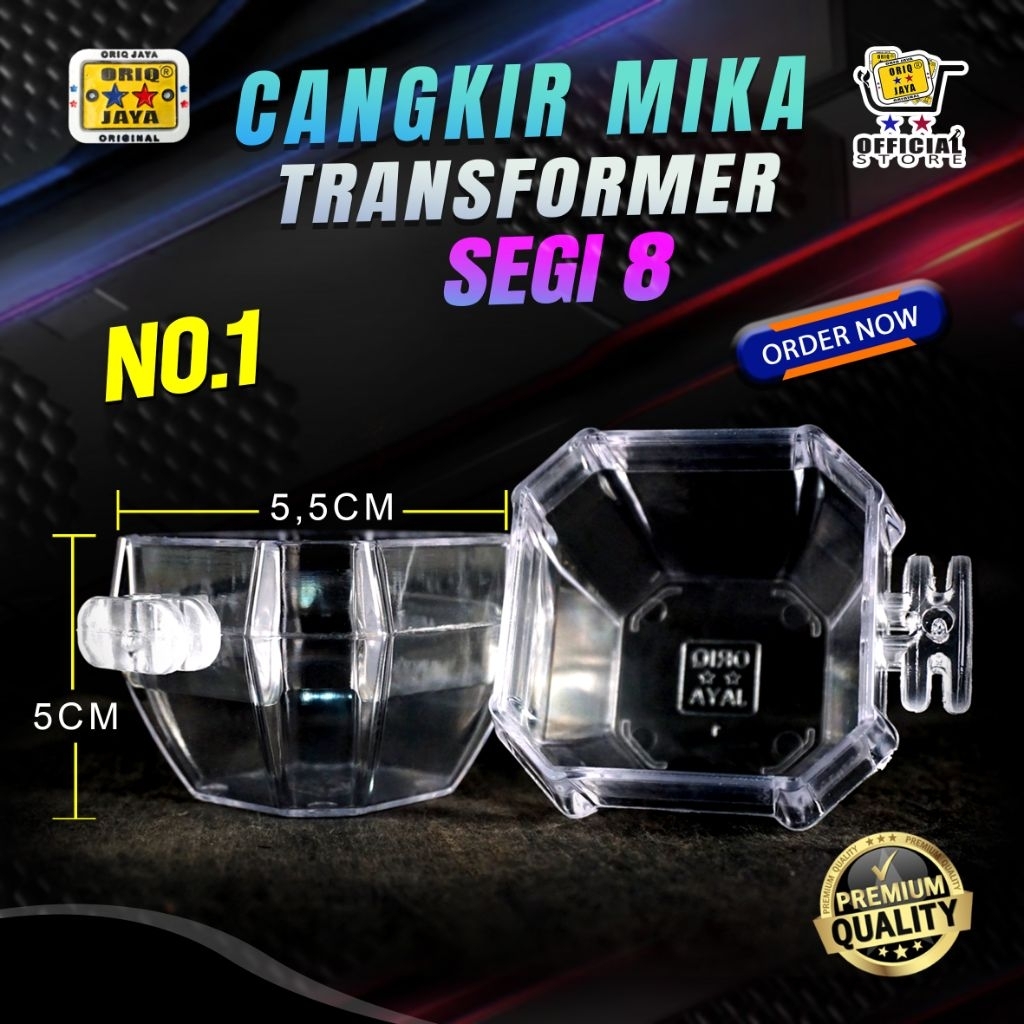 Cangkir Sangkar Transformer Oriq Jaya