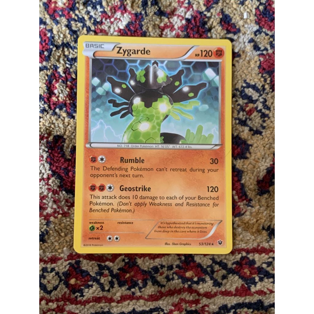 Zygarde Pokemon English