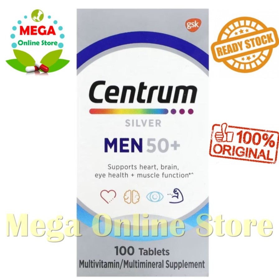 CENTRUM SILVER MEN 50+ USA