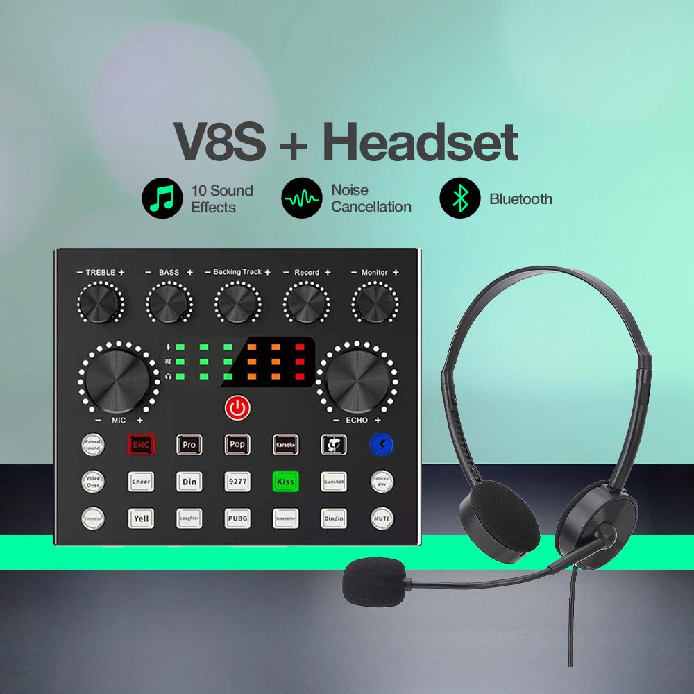 Bonkyo V8S SoundCard Bluetooth Audio Usb External - Sound Card Laptop Elektronik - SOUNDCARD BLUETOO