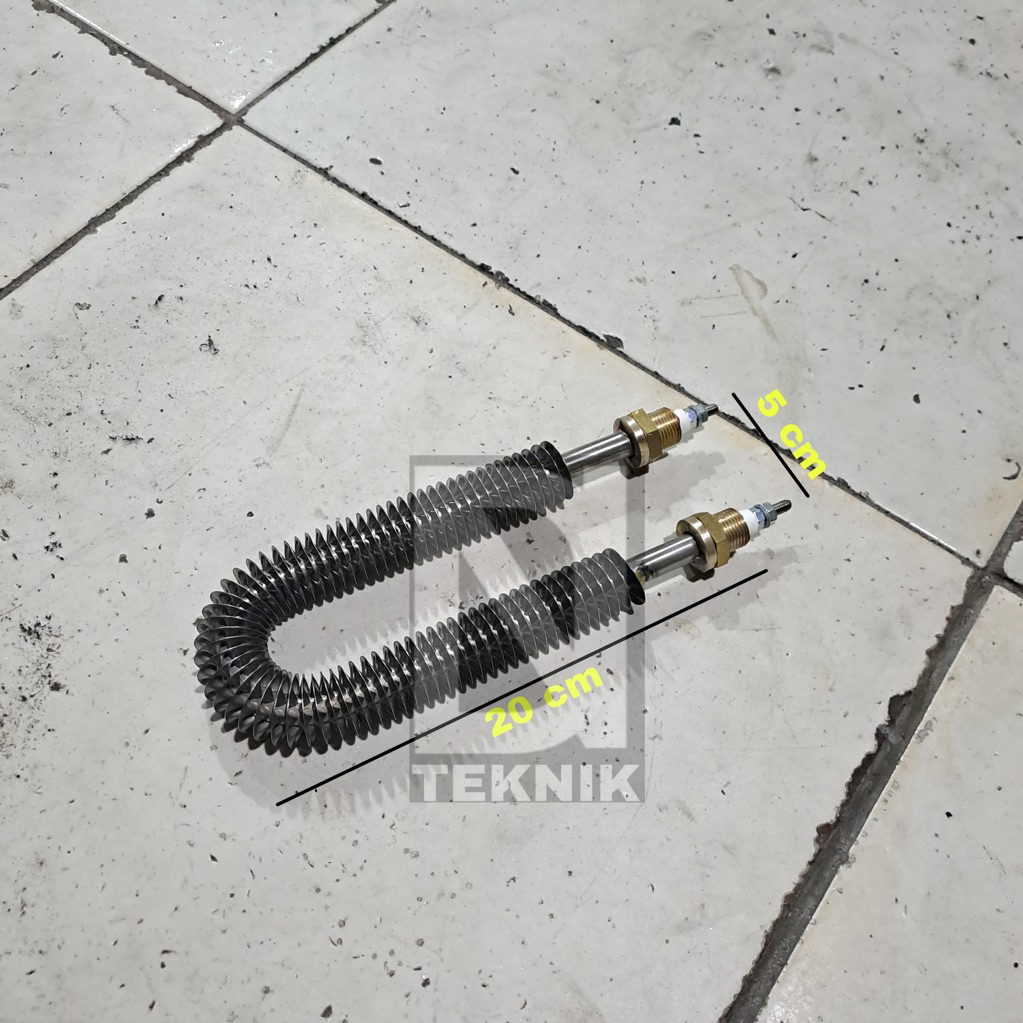 Elemen Pemanas / Finned Heater Pemanas Ruangan Panjang 20 cm 220 volt 300 watt - 500 watt