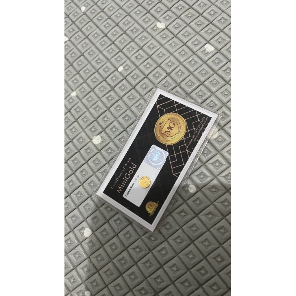 MINI GOLD EMAS 0,25gr
