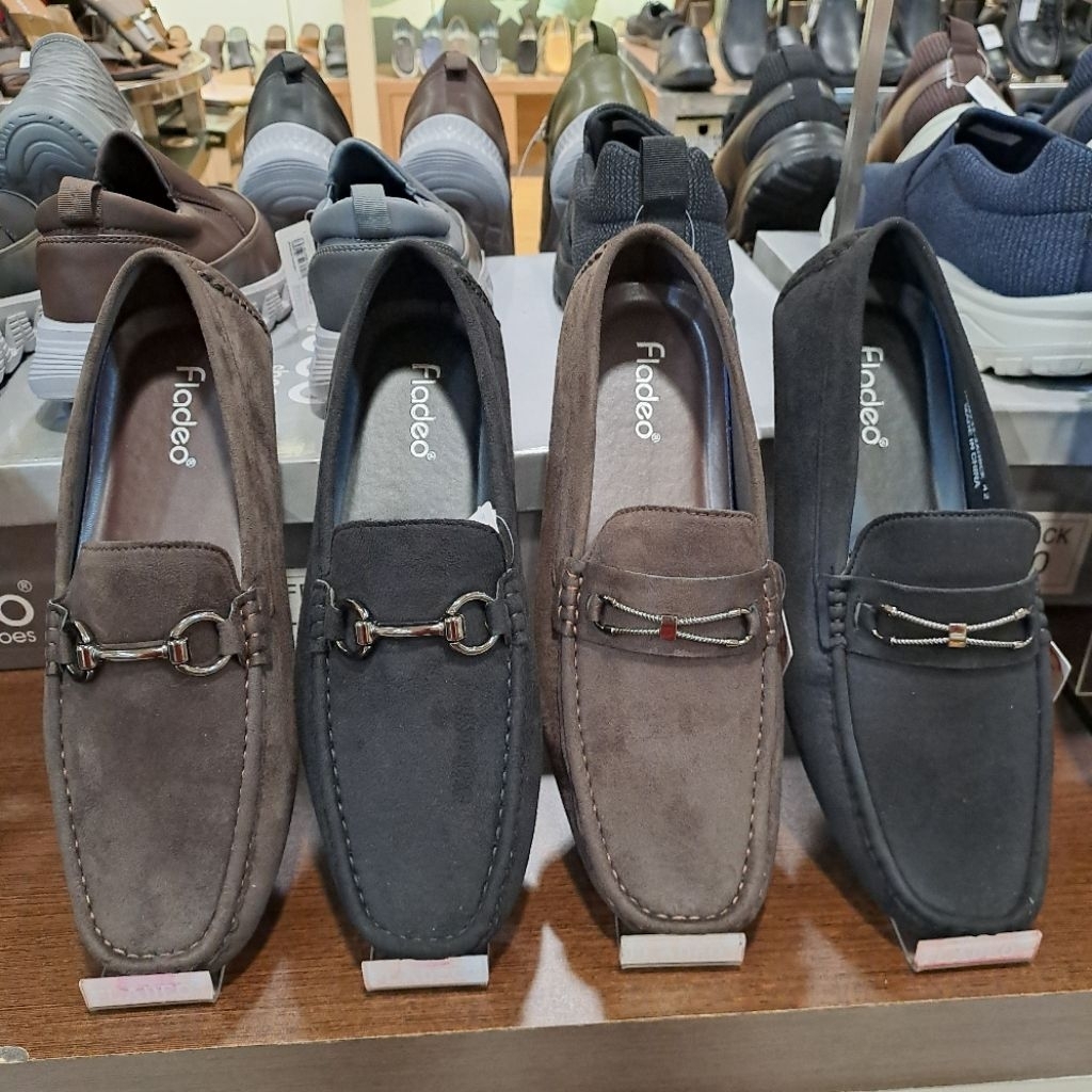 sepatu mocasine pria fladeo
