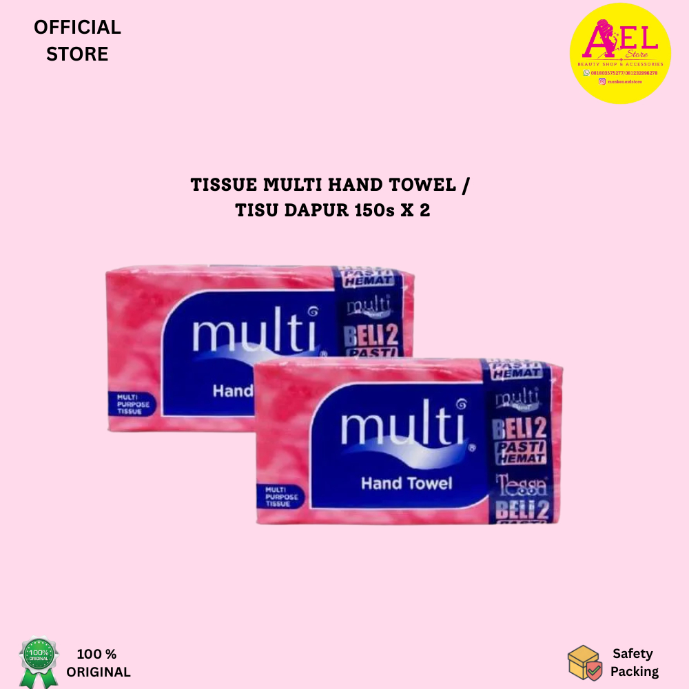 TISSUE MULTI HAND TOWEL / TISU DAPUR 150s X 2