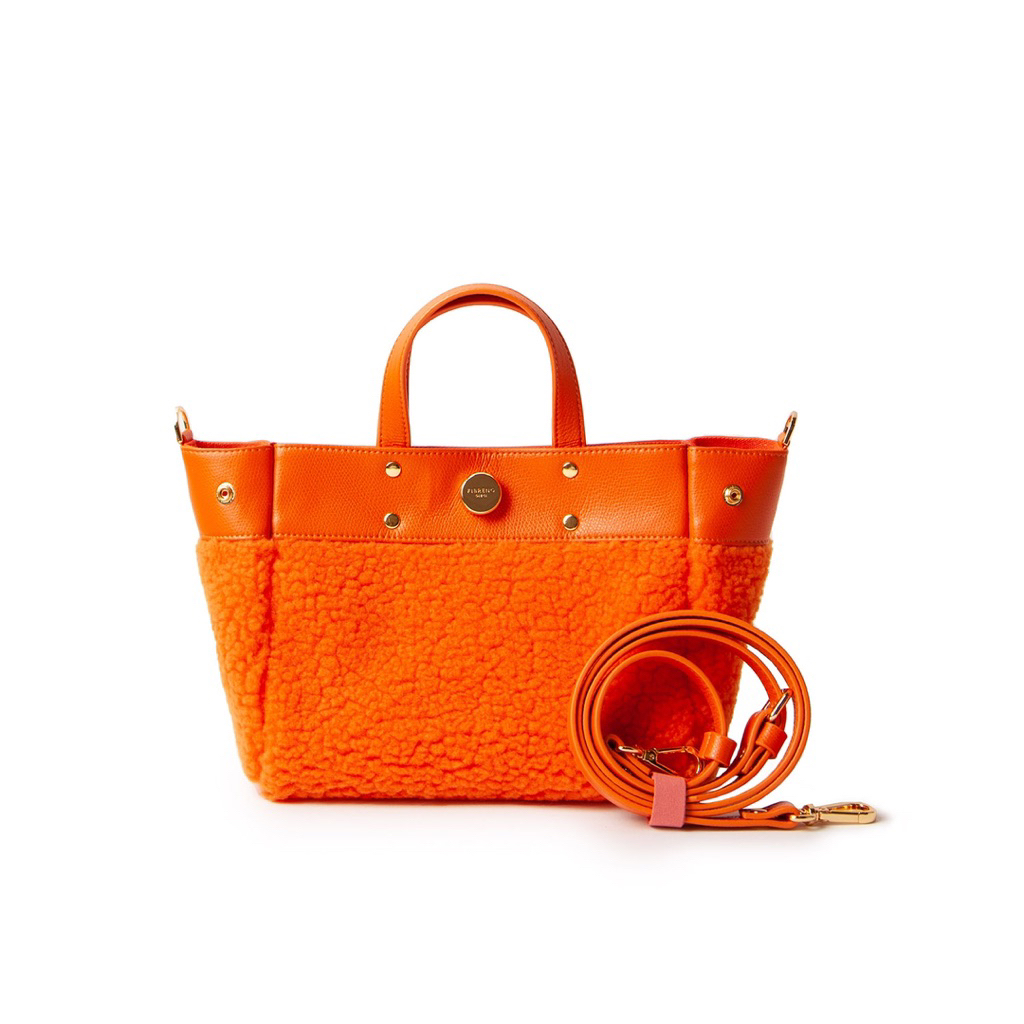 FIBRENO WINTER TUTTI BAG • 28 HENRI ORANGE