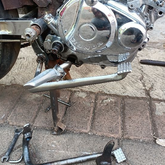 PEDAL REM BMW NEW OPAL DETAIL ORI PNP CB GL100 HANDMADE