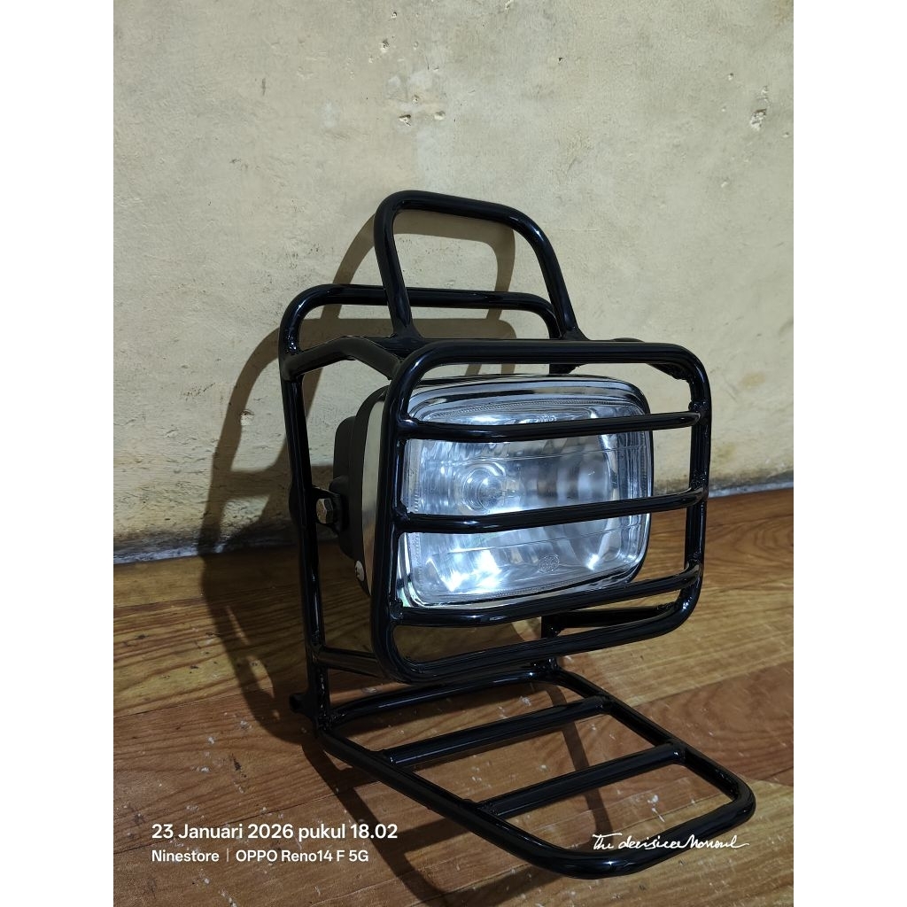 Rak lampu depan cover lampu honda win lampu suzuki TS trail rak lampu depan model grill lampu depan 