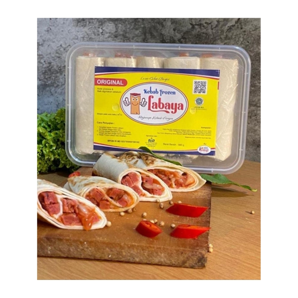 10 Kebab Mini Suroboyo Labaya Full Beef - 100% Daging Sapi, Mini, Frozen