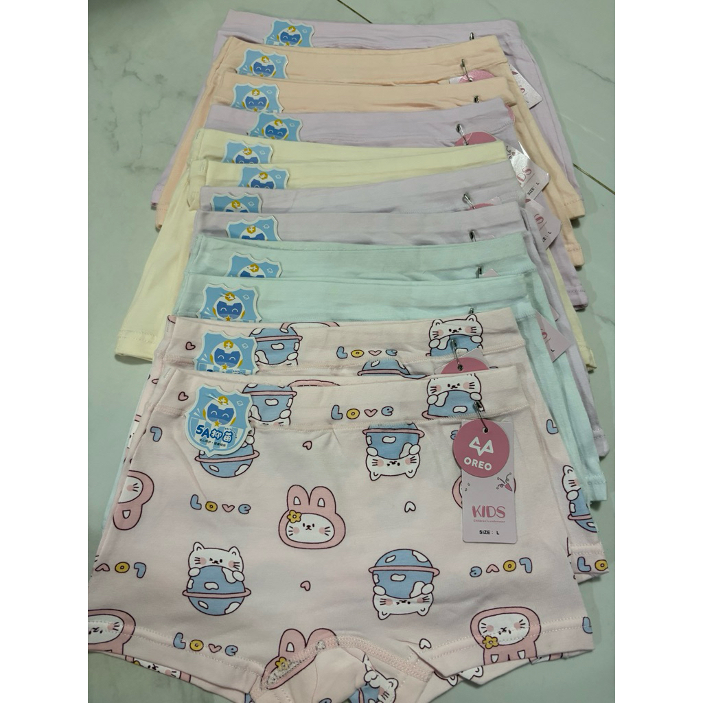 CELANA DALAM WANITA KATUN ADEM MOTIF KARTUN