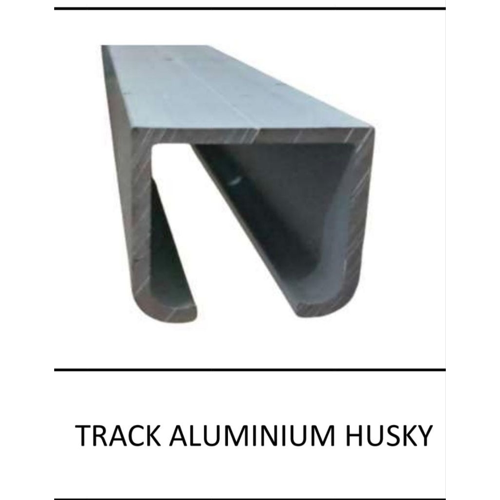 Rel Pintu Lipat Alumunium Atas / Bawah Folding Door Rail