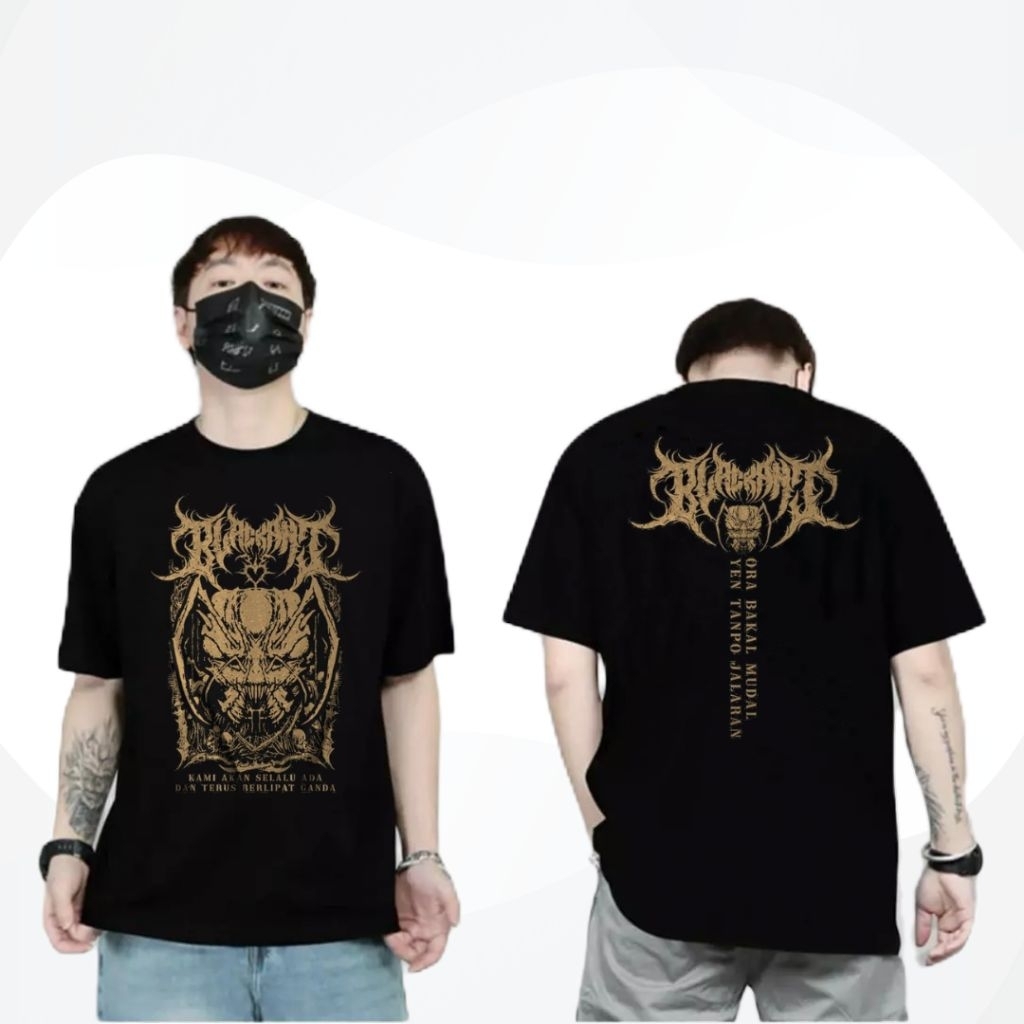 (Kode A) Kaos PSHT Black Ant