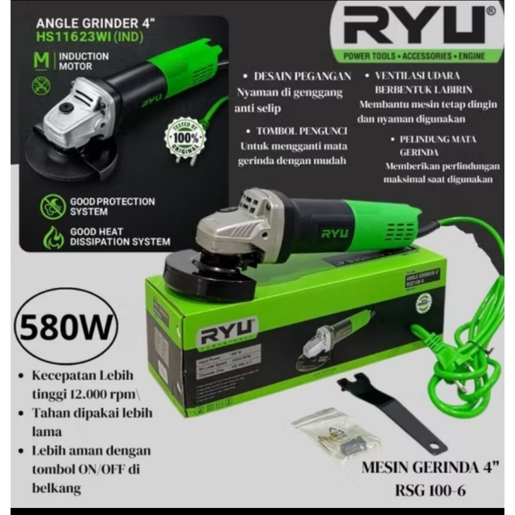 ryu tekiro gerinda tipe -6