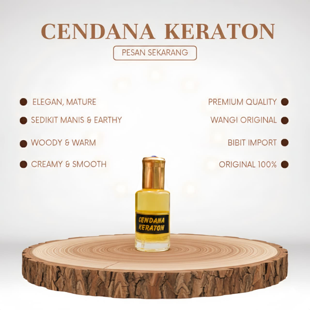 Cendana Keraton Asli Minyak Wangi Cendana Original Bibit Murni Non Alkohol Parfum Ibadah.original 10