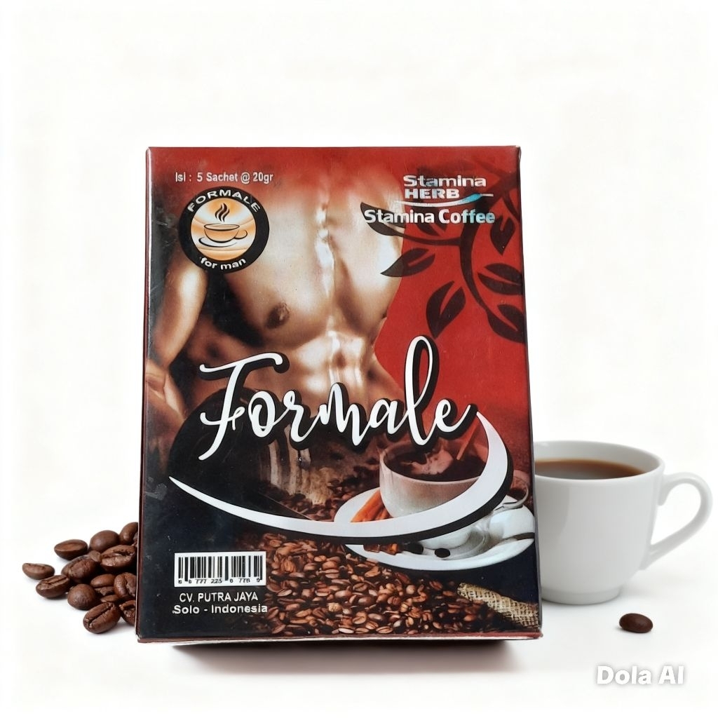 Kopi Formale Stamina Pria Dewasa - Java Coffee Original (Isi 5 Sachet)