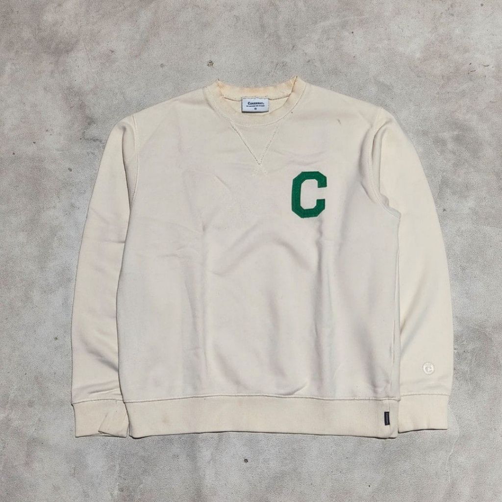 Sweater crewneck pria covernat cream