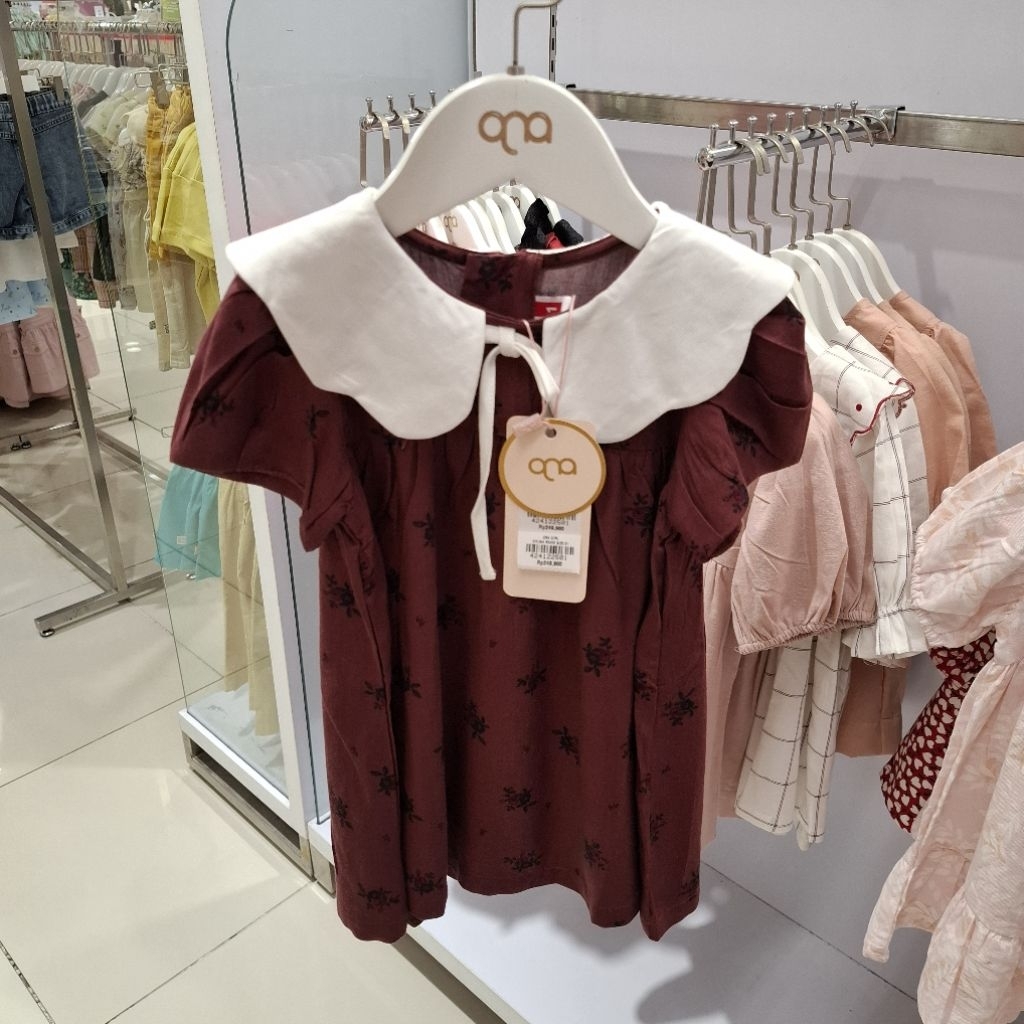 Qna Baju Dress Anak Perempuan Original New A1