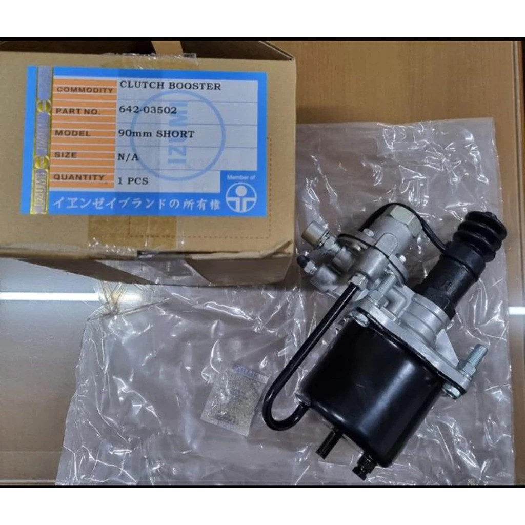 CLUTCH BOOSTER ASSY BOOSTER KOPLING BOSTER KUPLING UNIVERSAL 90MM HINO 90 MM SHORT PENDEK