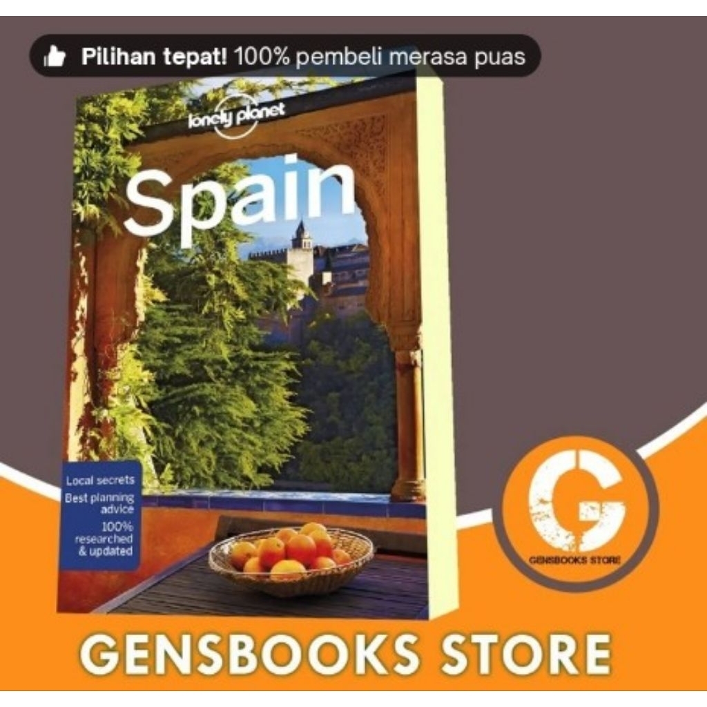 Buku Lonely Planet Spain Lonely Planet