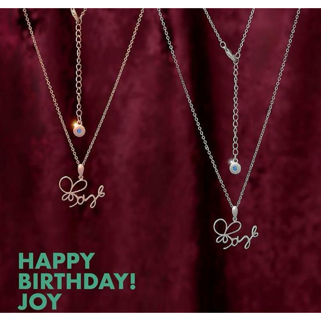 SM Birthday Necklace Joy