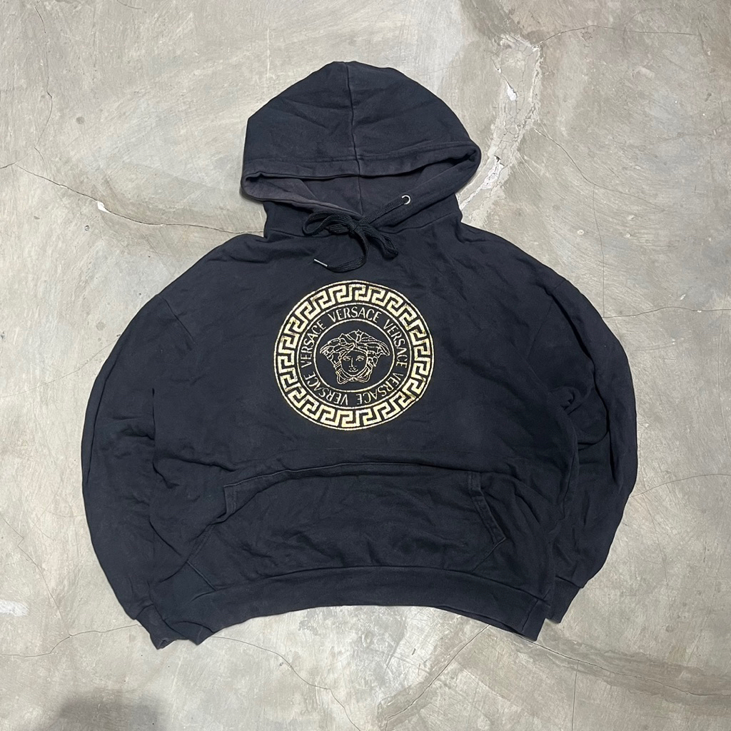 Versace logo medusa hoodie