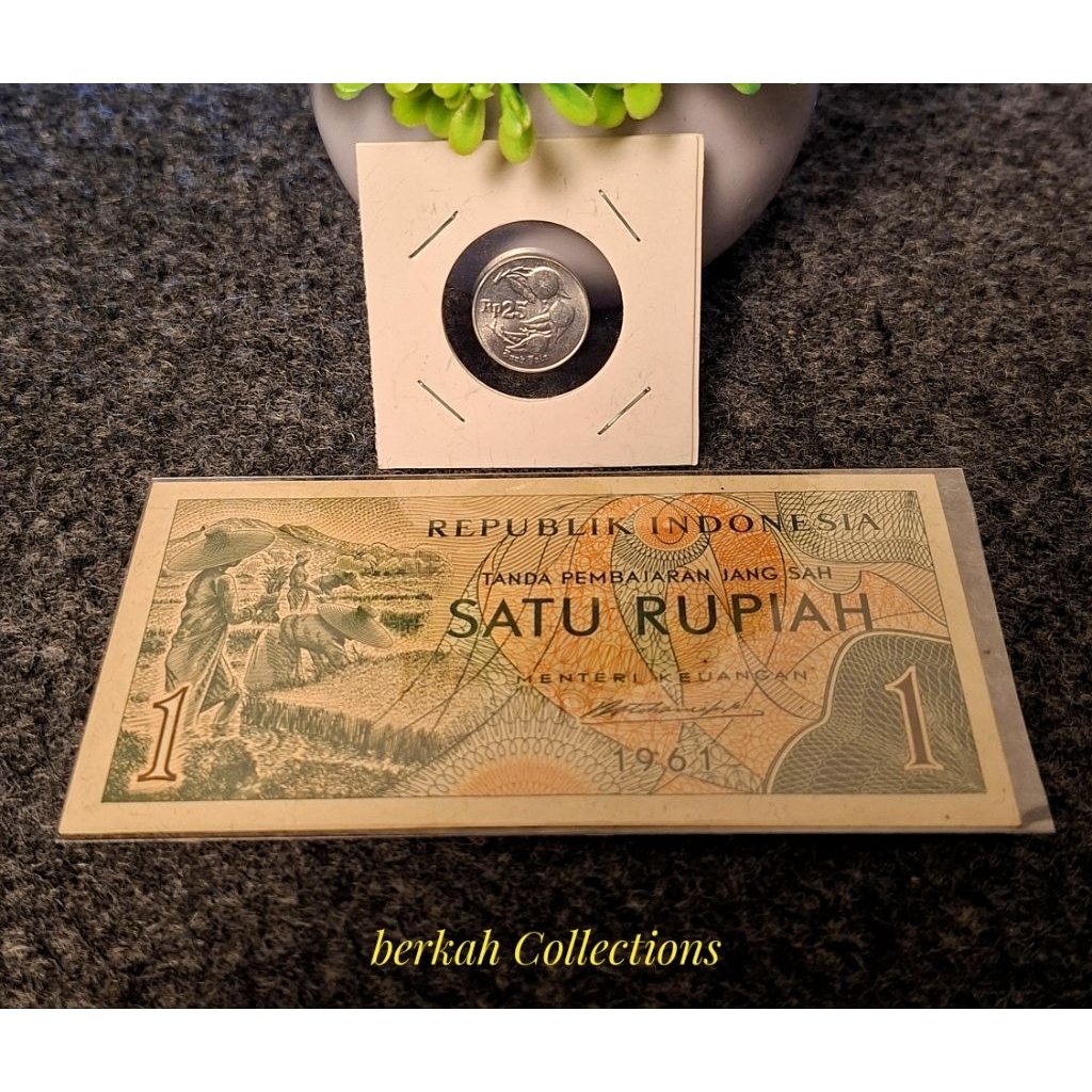 paket 26 rupiah (1 kping 25 rp & 1 lmbar 1 rp )