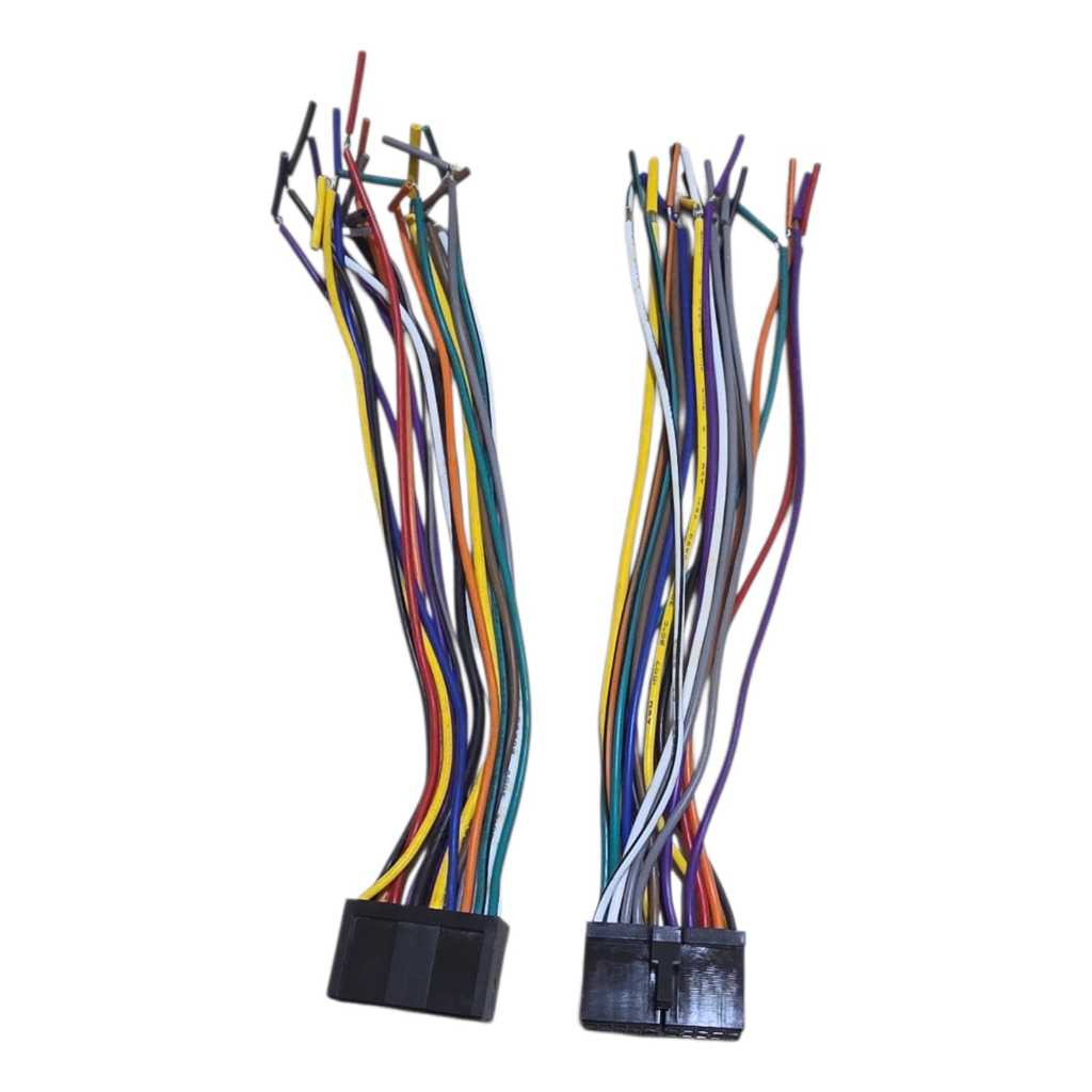 TERMURAH SPAREPART Soket Tape Mobil Double din 20 pin Universal