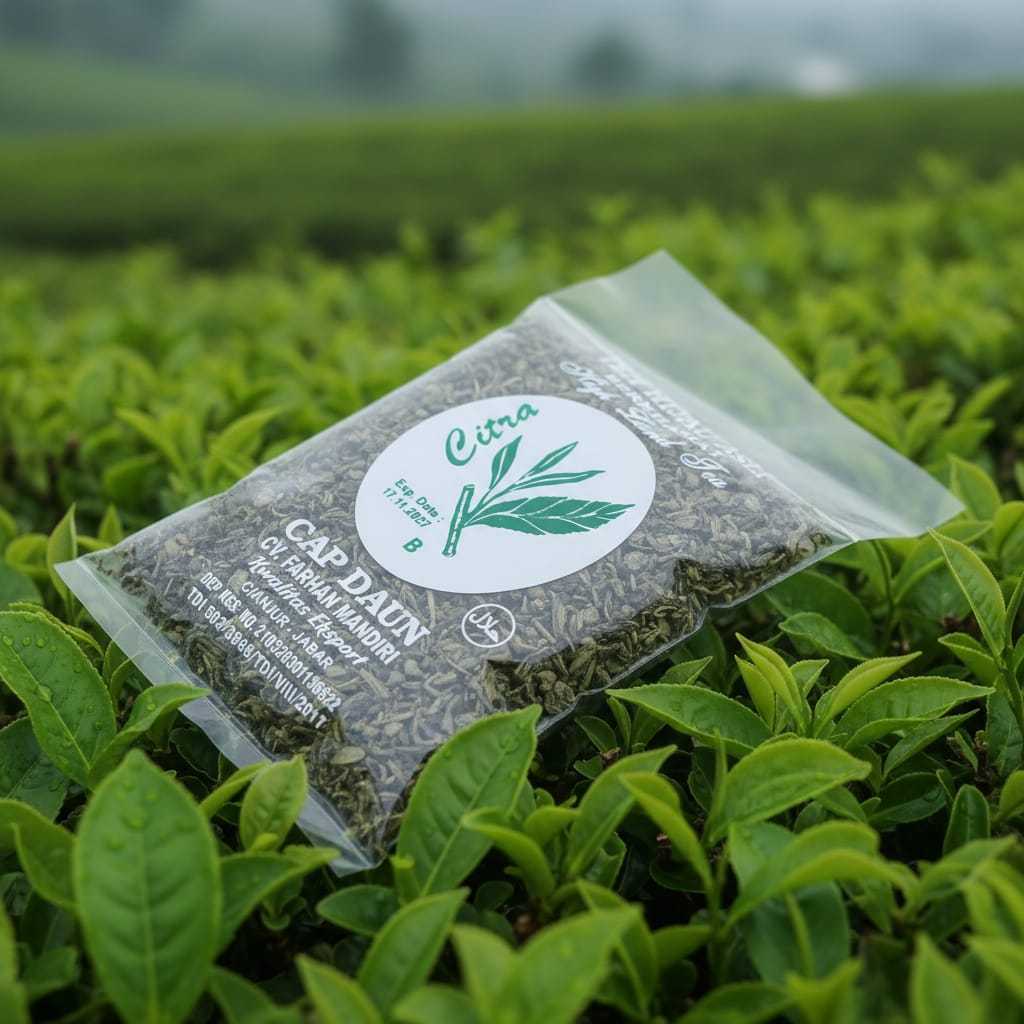 Teh Hijau Super Organik CAP DAUN CITRA Tea Antioksidan Tinggi tea kesehatan Pelangsing tubuh