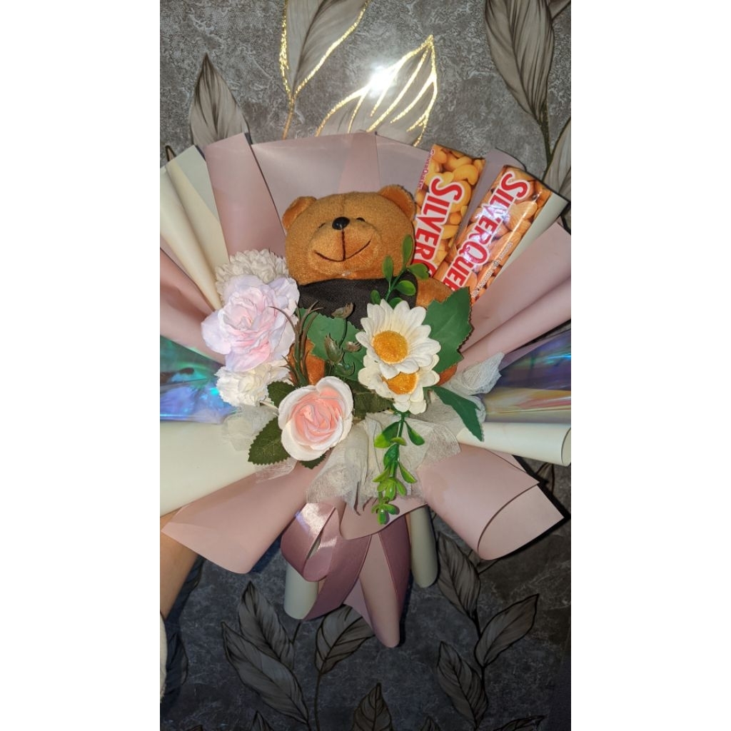 Buket Wisuda, Lamaran, Boneka, Coklat