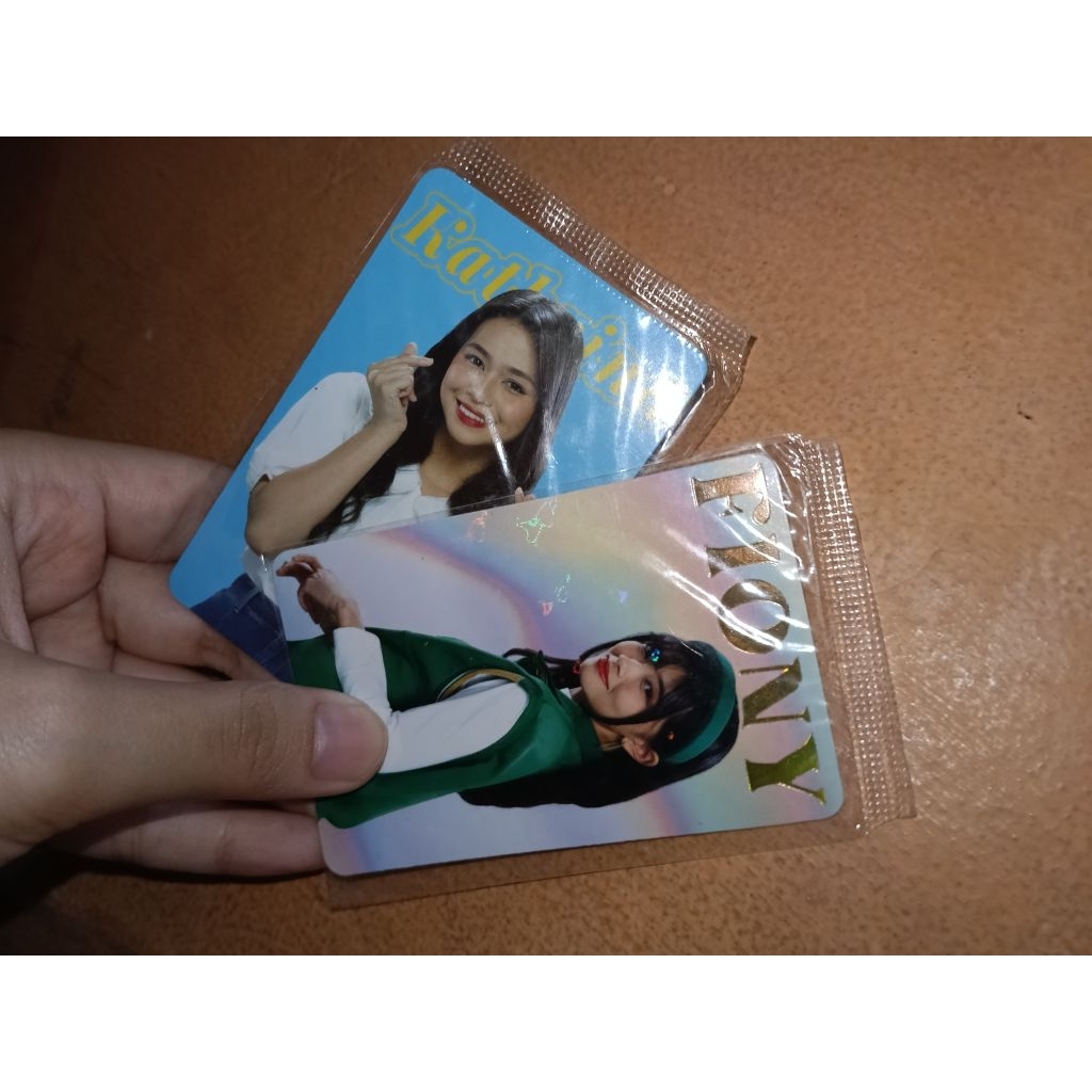 PHOTOCARD FIONY JKT48 X JAPOTA HOLOGRAM RARE