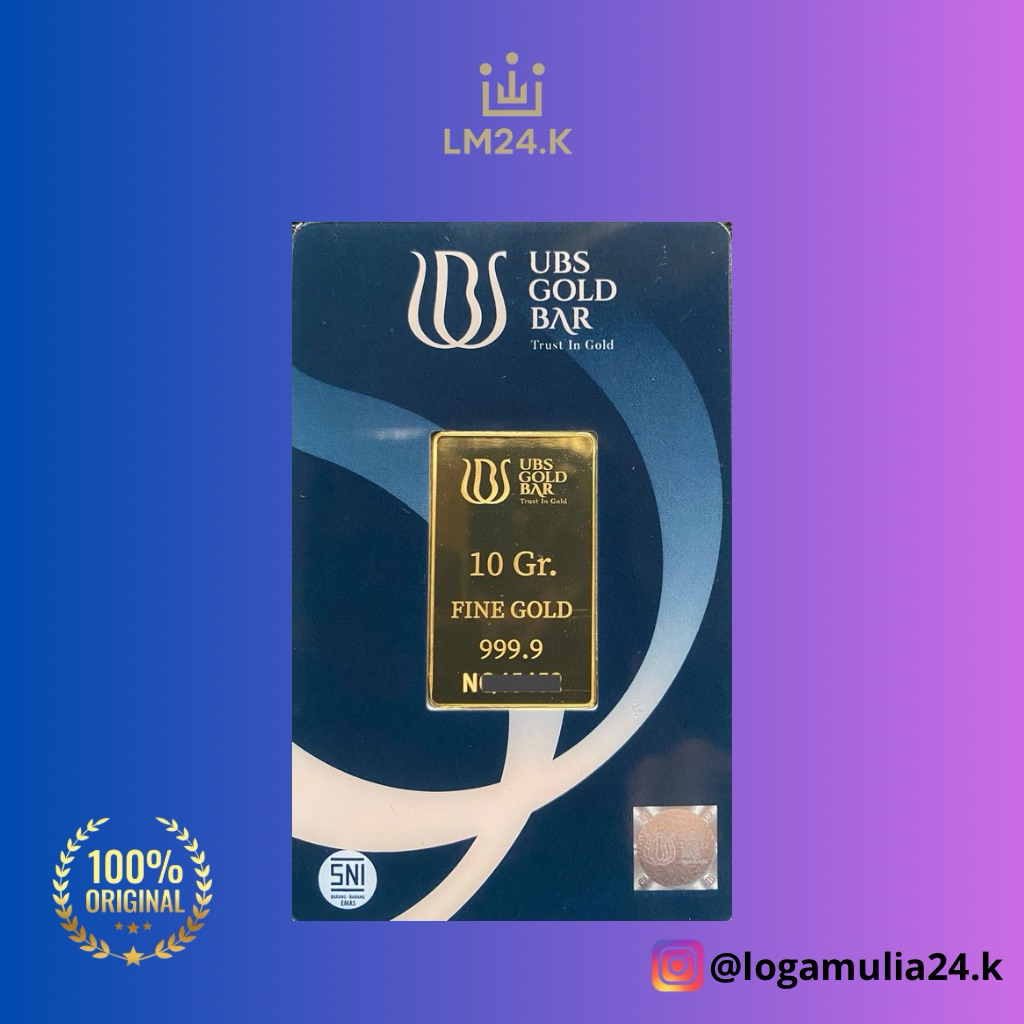 Emas UBS 10 Gram Logam Mulia