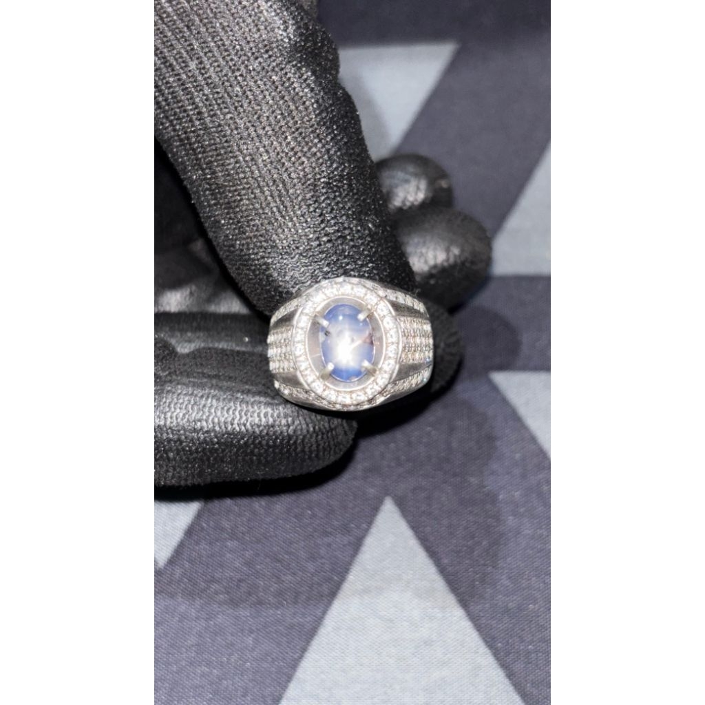 Blue star safir Sri Lanka (Ceylon) plus memo sky