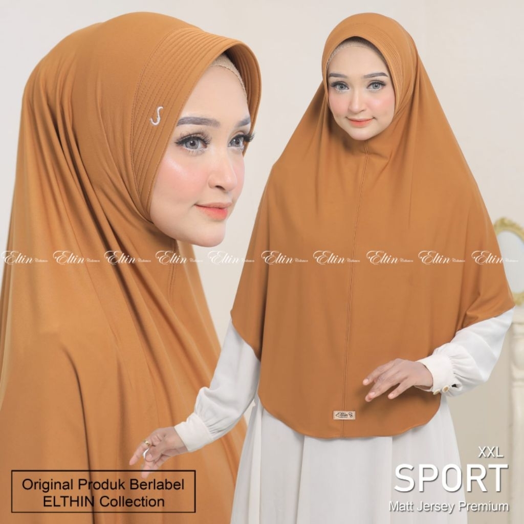 HIJAB SPORT ELTIN SIZE XXL (10PCS)