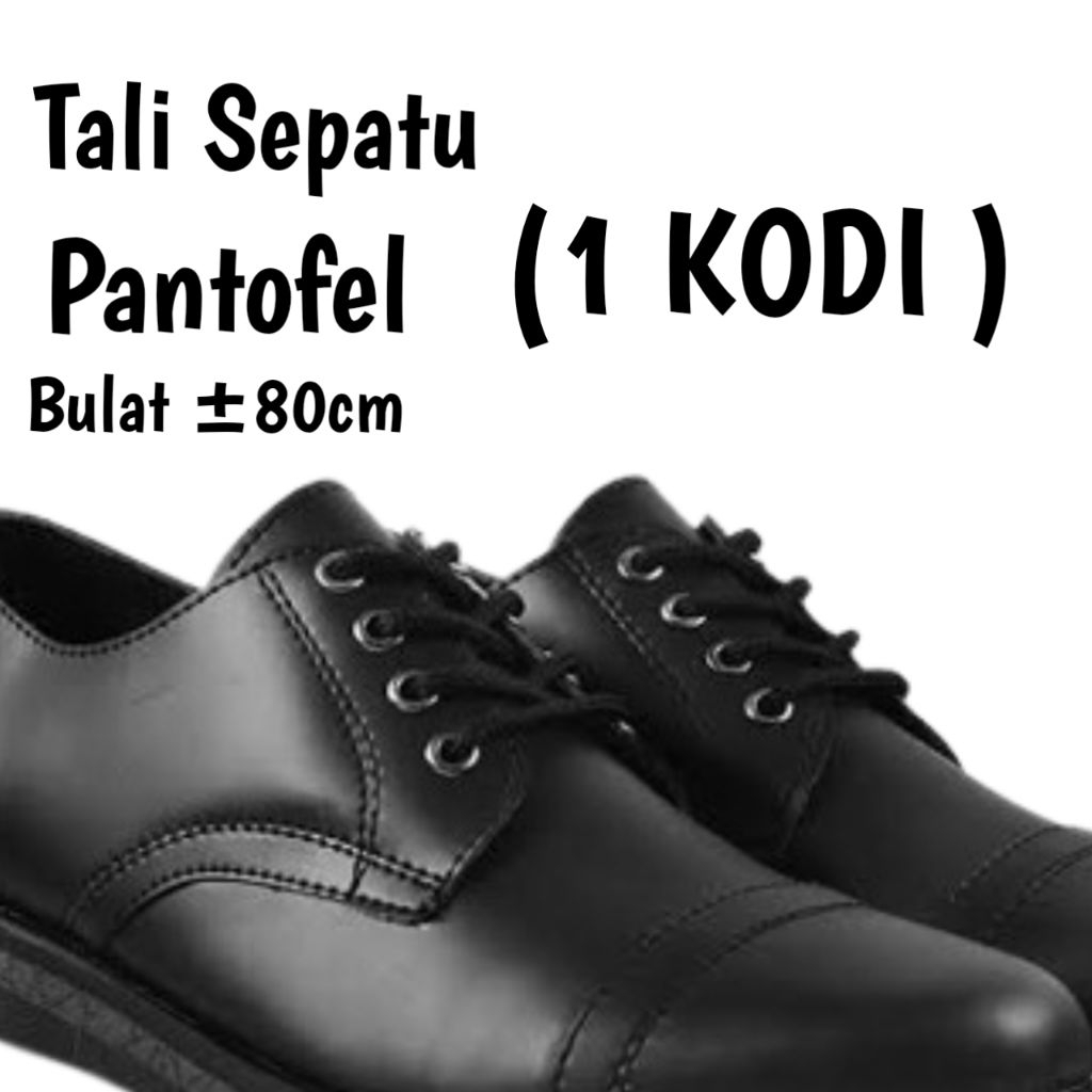 Tali Sepatu Bulat 1 Kodi (20 Pasang) COD
