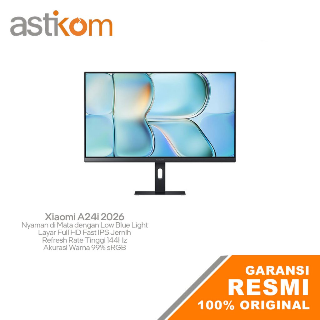 LED Monitor 24" Xiaomi A24i 2026 FHD 144Hz / Monitor Xiaomi / Monitor 24 inchi