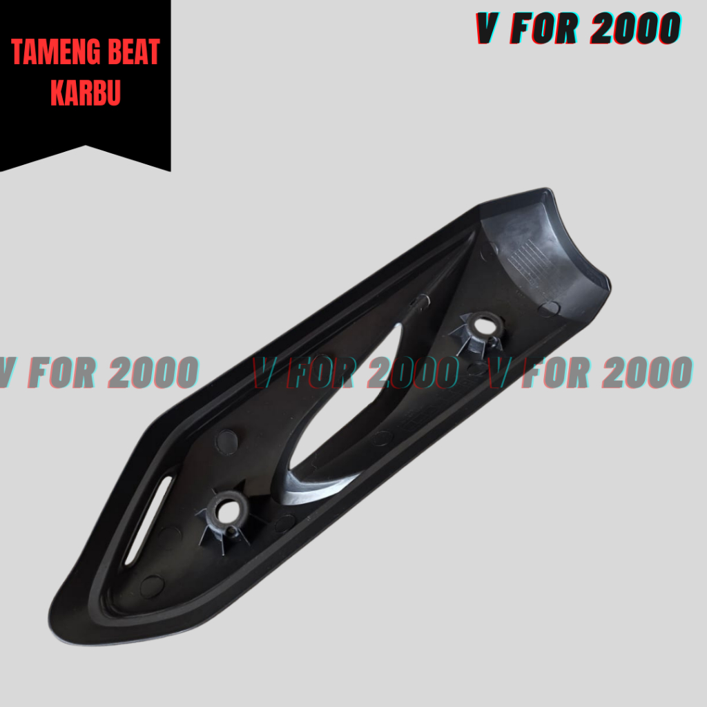 tutup knalpot / tameng knalpot beat KARBU beat (2008-2012)